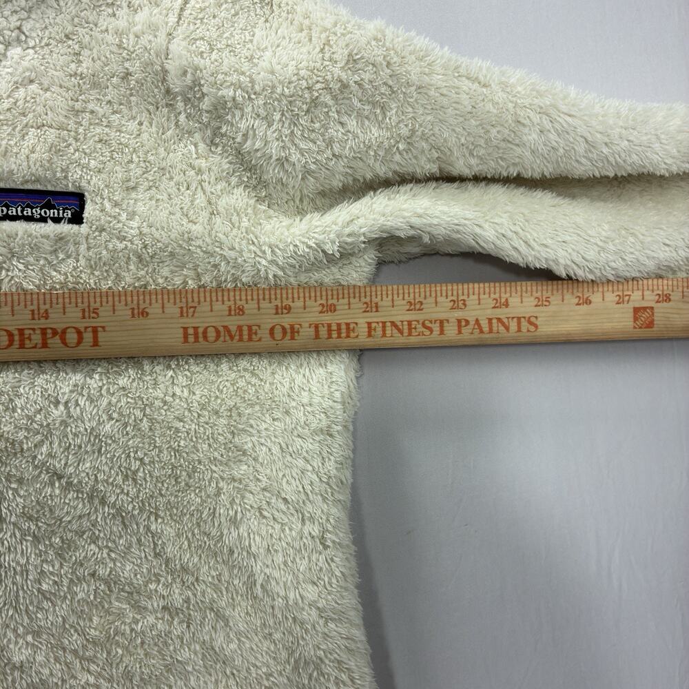 Patagonia Women’s Medium Los Gatos 1/4 Zip Fleece Dyno White - Picture 8 of 9